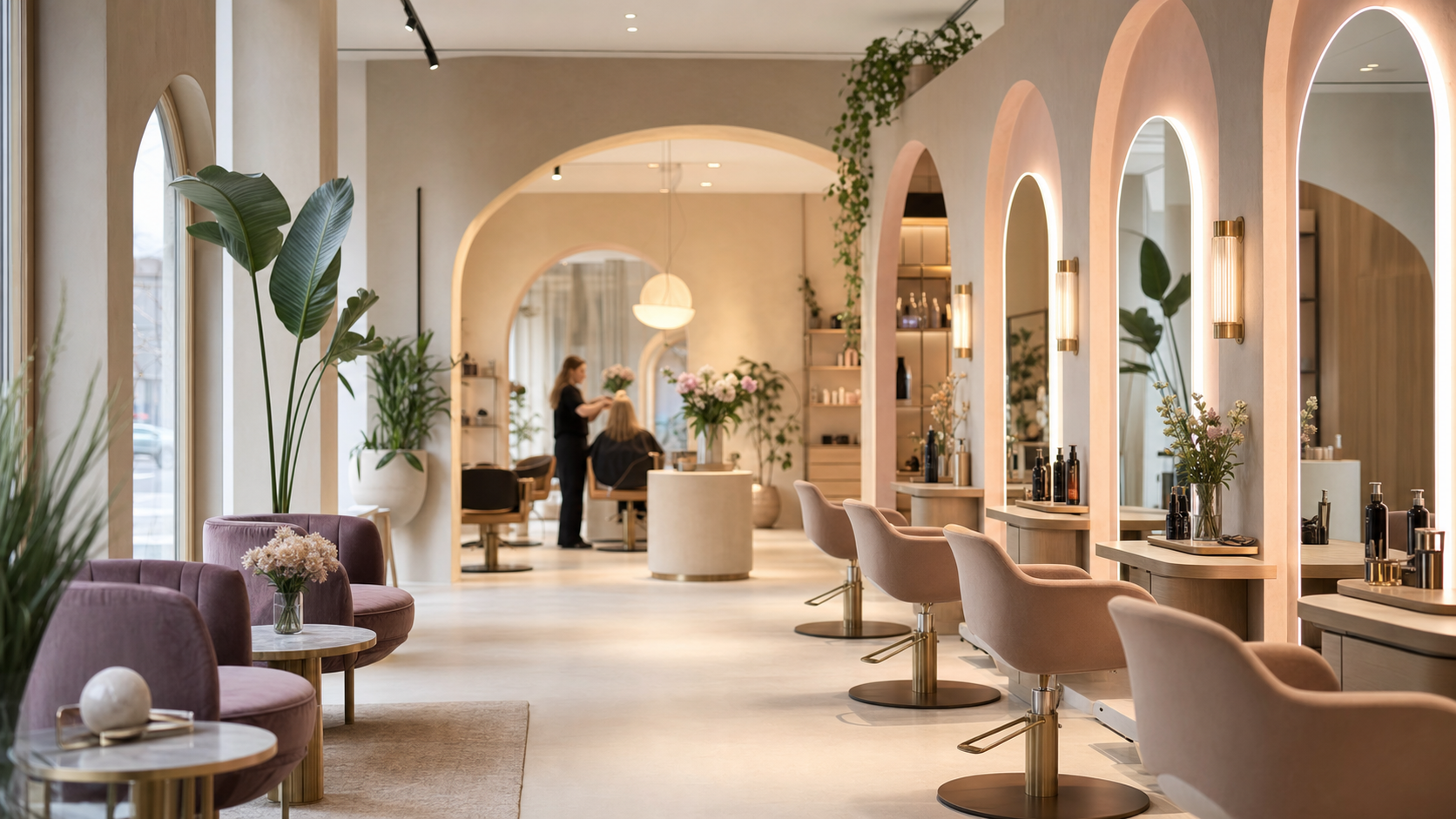 Hairtastics salong för löshår i Stockholm