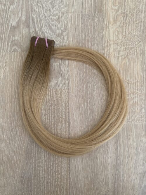 Tejplöshår Mellanblond Balayage, 50 cm – Outlet