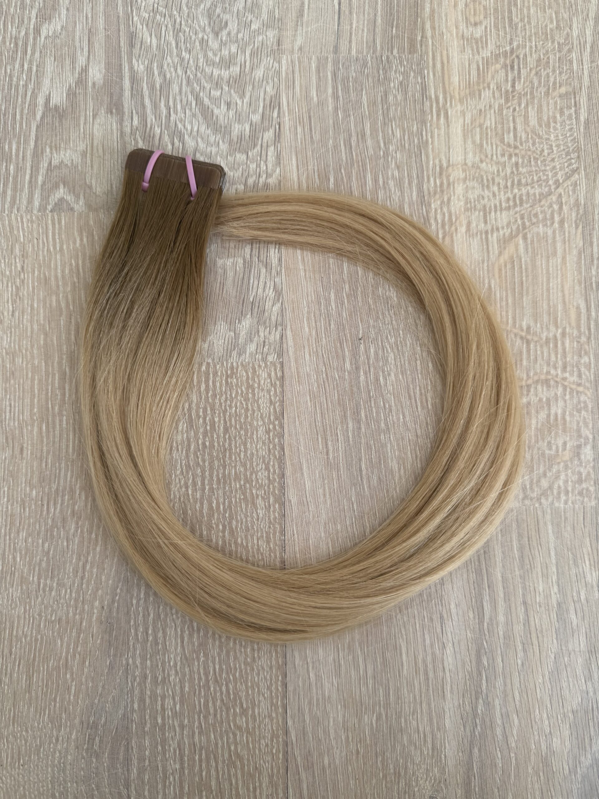 Tejplöshår Mellanblond Balayage, 50 cm – Outlet