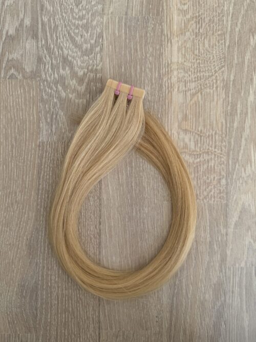 Tejplöshår Guldblond, 50 cm – Outlet