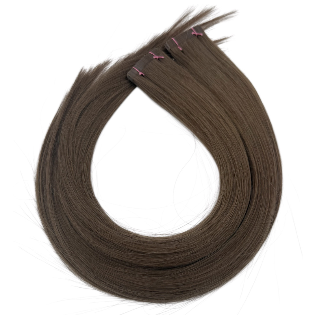 Tejplöshår Premium – Light Ash Brown